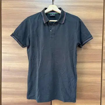 폴 스미스 블랙 피케 셔츠 M