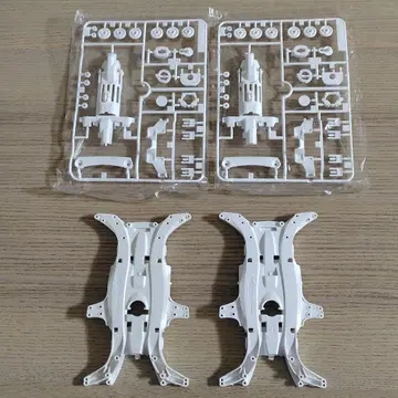 미니 사륜구동 MA 섀시 (화이트/화이트) 2세트
