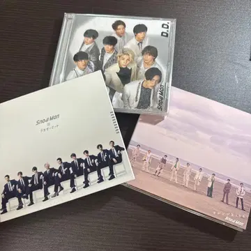 Snow Man CD 세트 D.D., 브라더 비트, 오렌지 Kiss