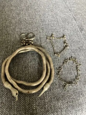 실버 팔찌 반지 목걸이