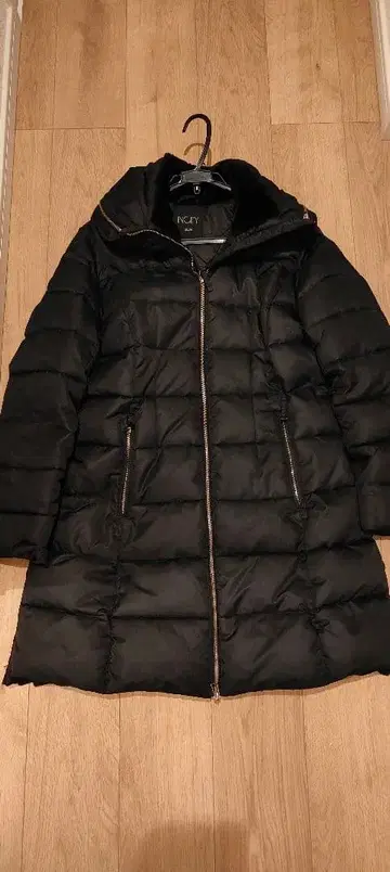 새상품급 INCITY 블랙 다운 자켓 사이즈 50 톨 사이즈 빅 사이즈