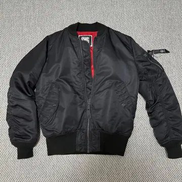 SWG 블랙 MA-1 자켓 L 사이즈