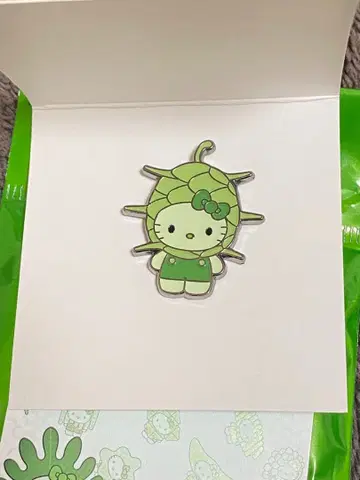 오사카 간사이 만박 조 키티 미노히게무시 핀 배지