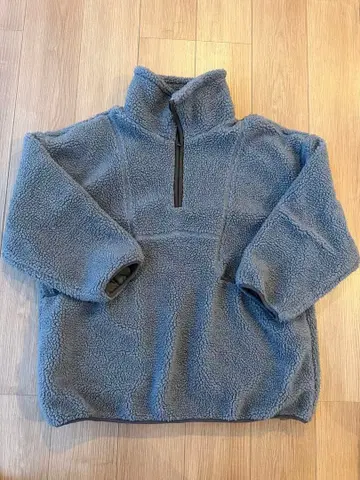 forksy. 보아 하프 지퍼 아노락 풀오버