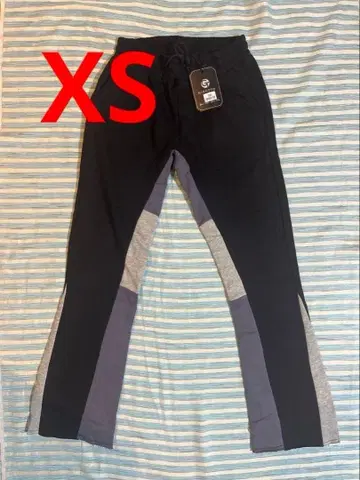 현품 한정 스트레치 조거 팬츠 블랙 남성용 XS
