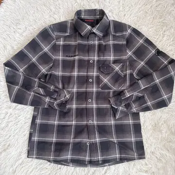 MAMMUT 긴팔 체크 셔츠 M