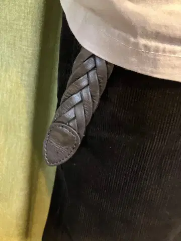 [ XXL ] UNIQLO/유니클로 가죽 메쉬 벨트