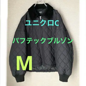 UNIQLO C 퍼프테크 블루종