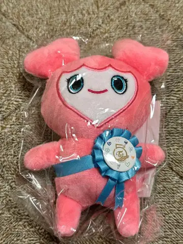 TWICE 봉제 인형 핑크 리본 포함 모모