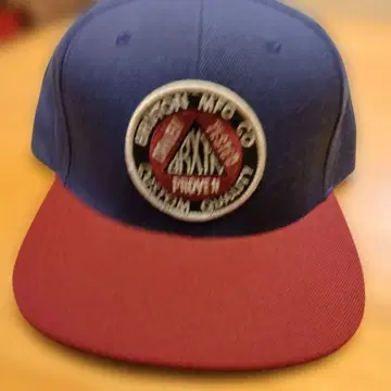 Brixton 스냅백 캡 파랑/빨간색 모자