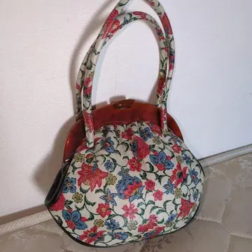 꽃무늬 일본 의류용 백 후쿠렌보형