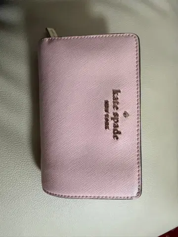 kate spade 접이식 지갑 핑크