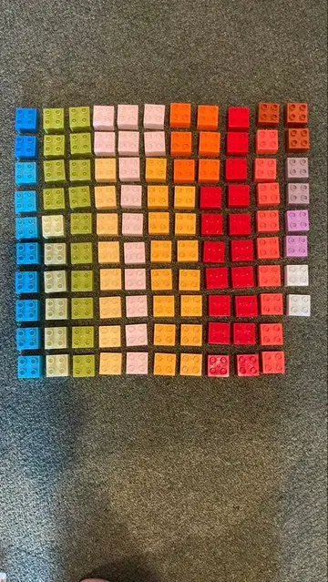 레고 듀플로 블록 108 피스 묶음 판매