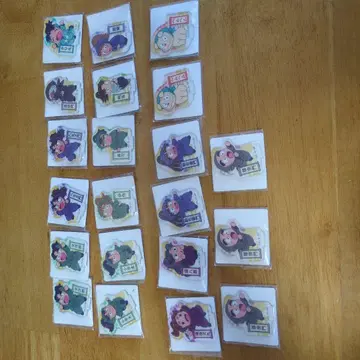 아크릴 스탠드 캐릭터 세트 새상품