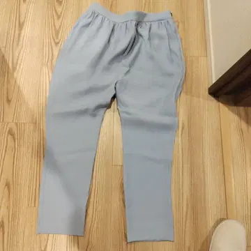 YOKO CHAN 라이트 그레이 캐주얼 팬츠 40