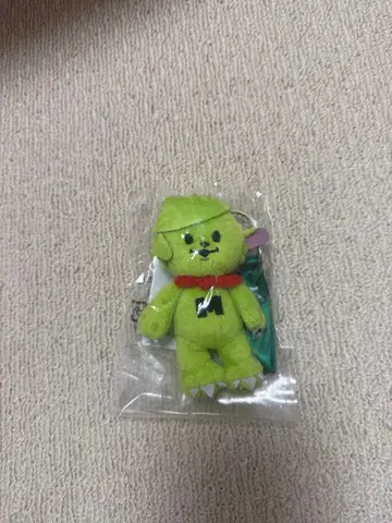 [ 미개봉 새상품 ] FC 한정판 메멜 봉제 인형 키링 미세스 그린애플