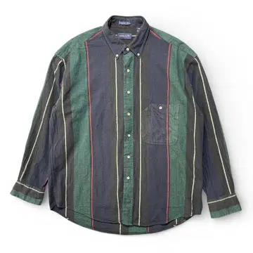 구제 의류 간트 켄브리지 스트라이프 코튼 긴팔 셔츠 BD 셔츠