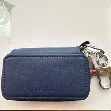 PELLE MORBIDA 네이비 가죽 키케이스