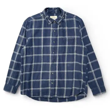 구제 의류 세인트 존스 베이 코튼 라이트 플란넬 플란넬 셔츠 긴팔 셔츠