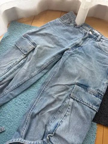 ZARA 라이트 블루 데님 3개 세트