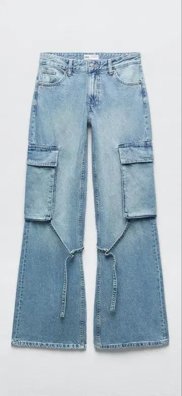 ZARA 라이트 블루 데님 3개 세트