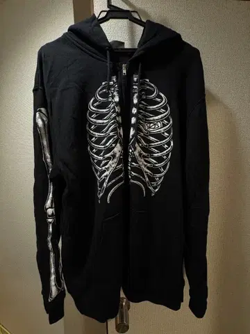 KRY 케리 Zip 뼈 후드티 [ABARA]