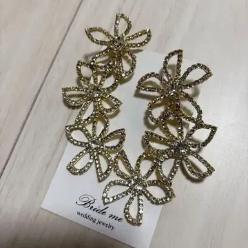 브라이드미 BRIDE ME 귀찌 플라워