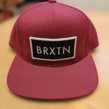 BRXTN 빨간색 캡 모자