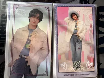 스트레이키즈 리노 팬미팅 랜티큘러 포토카드