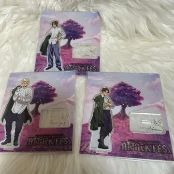 진격의 거인 아크릴 스탠드 3개 세트