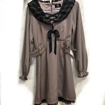 로지타 ROJITA 카라 레이스 W 벨트 원피스