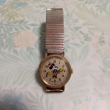 미키마우스 아날로그 손목시계 메탈 밴딩 Y481-0850