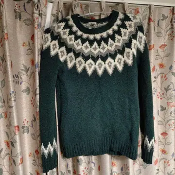 L.L.Bean 페어아일 패턴 니트 스웨터 S 사이즈