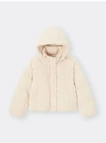 GU 히트 패디드 코듀로이 블루종