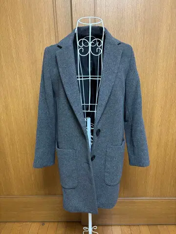 그레이 체스터 코트