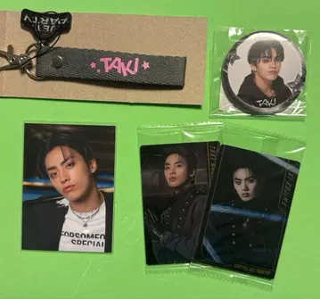 THE JET BOY BANGERZ TAKI 네임택, 포토 카드, 캔뱃지