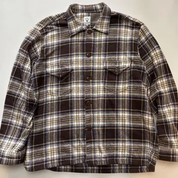 South2 West8 플란넬 셔츠 M