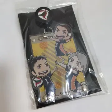 하이큐!! 점핑 아크릴 패스 케이스 카라스노 3학년 미개봉 새상품