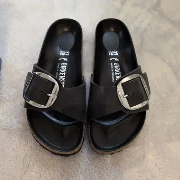 Birkenstock 마드리드 빅 버클 블랙 37
