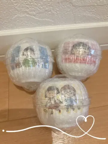 [ 새상품 미사용 ] 마루코는 아홉살(치비 마루코짱) 미니 찻잔 3개