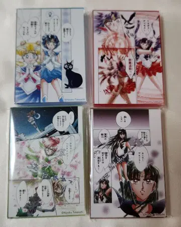 세일러문 카페 아크릴 블록 머큐리 마즈 주피터 플루토