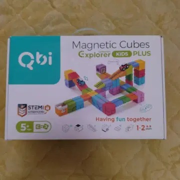 Qbi Magnetic Cubes Explorer Kids Plus