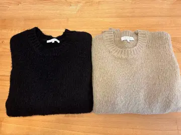 A DAY IN THE LIFE 니트 스웨터 L 사이즈 2색 세트