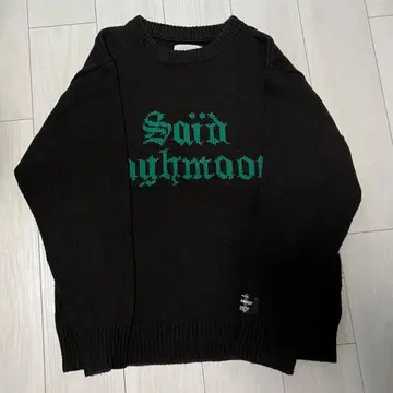 Black Weirdos 니트