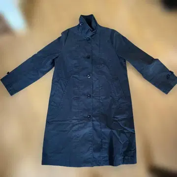 MHL 네이비 트렌치코트