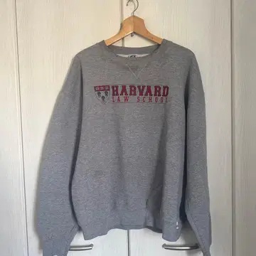 RUSSELL Harvard 크루넥 트레이닝복 그레이