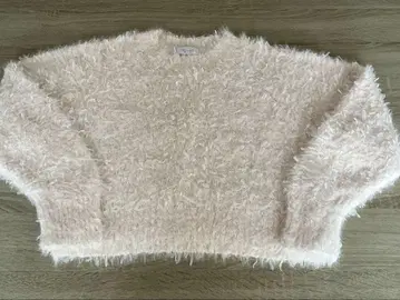 emmi 튤 x 샤기 니트 풀오버