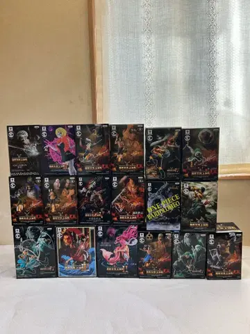 원피스 조형왕정상결전 피규어 세트 18체