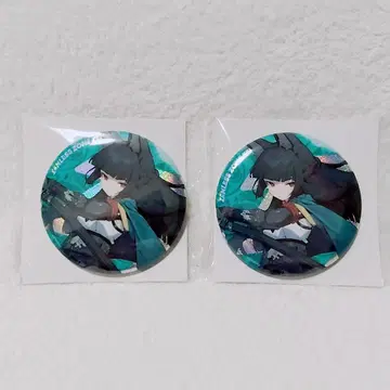 젠제로 호시미 마사 GIGO 한정판 캔뱃지 2점 세트