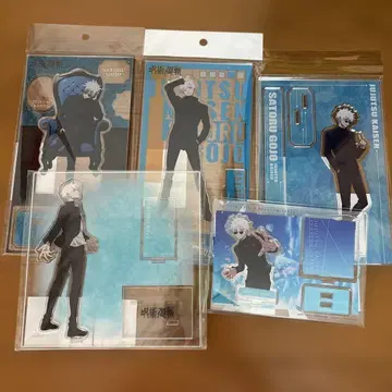 주술회전 고죠 사토루 아크릴 스탠드 5개